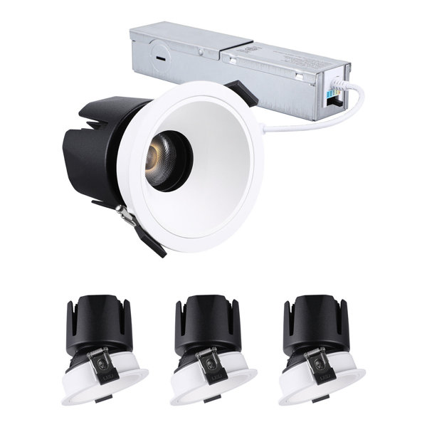 TORCHSTAR 3Inch 5CCT Rotatable LED Recessed Lights with JBox